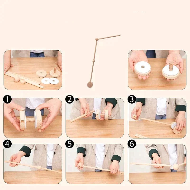 bed mobile arm - plastic