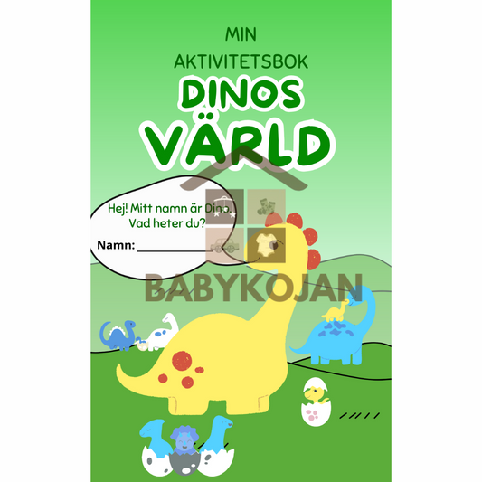 Activity book Dinos Värld