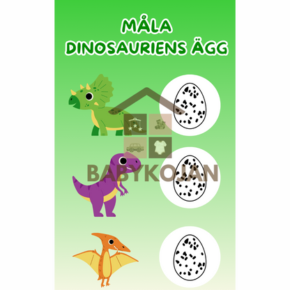 Activity book Dinos Värld