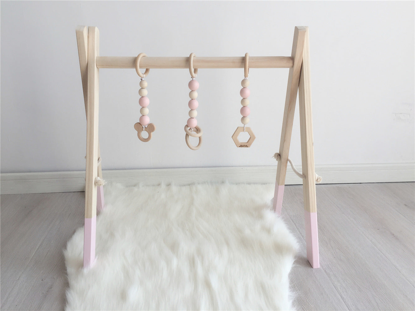 Baby gym Wood with toys