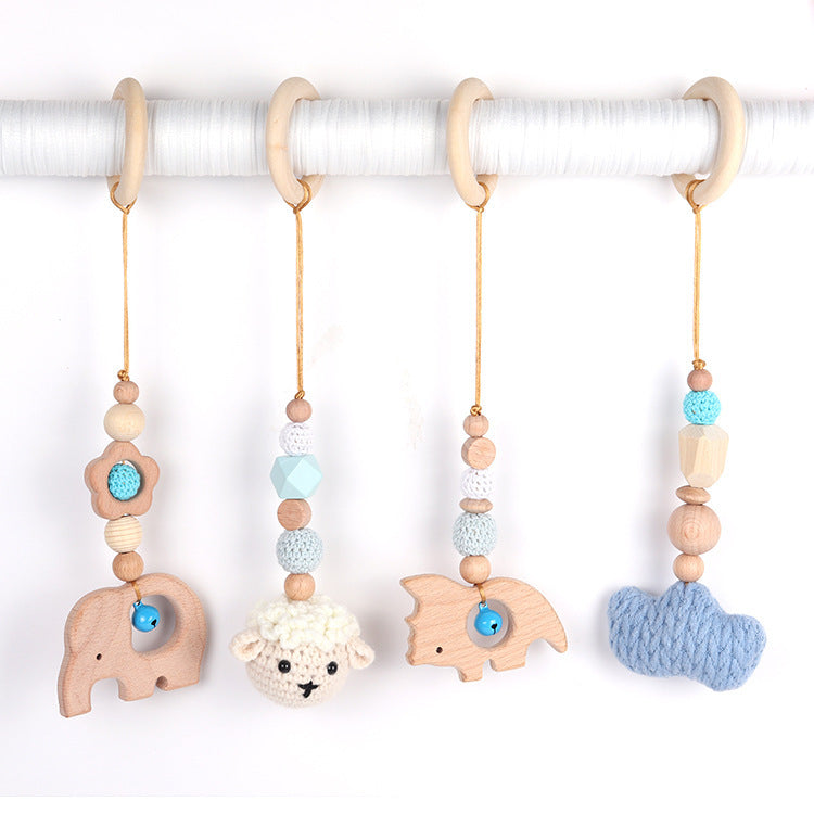 Hanging toys for baby gym