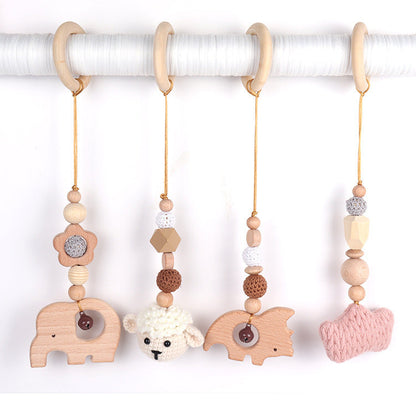 Hanging toys for baby gym