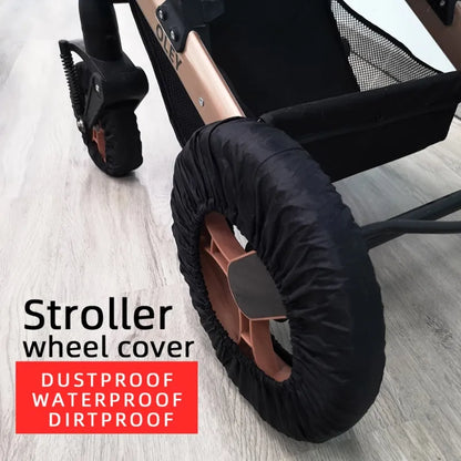 Tire cover stroller 