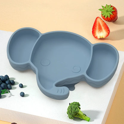 Elephant plate with suction function 