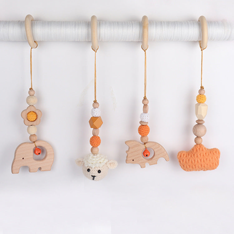 Hanging toys for baby gym