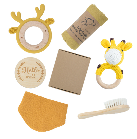 Package: Rattle, bit toy &amp; blanket