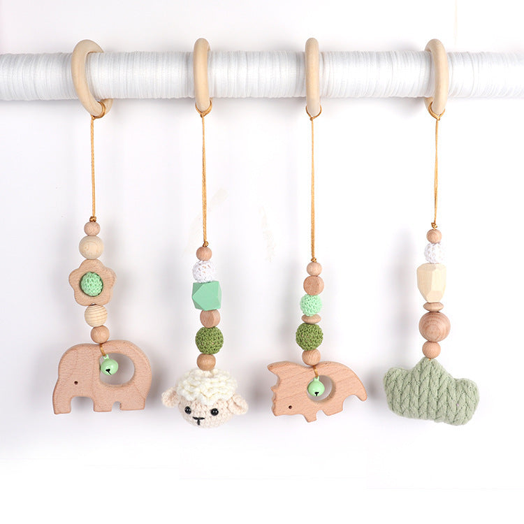 Hanging toys for baby gym