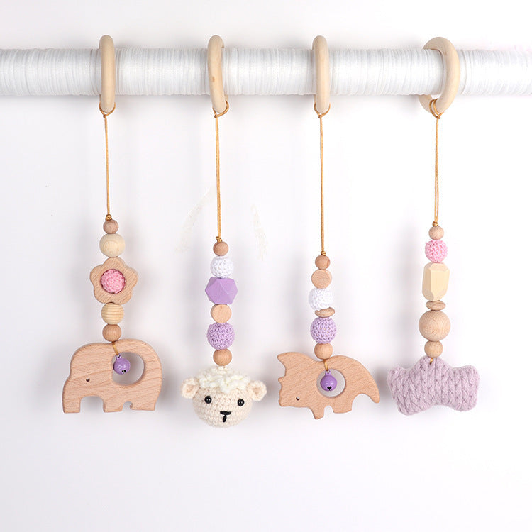 Hanging toys for baby gym